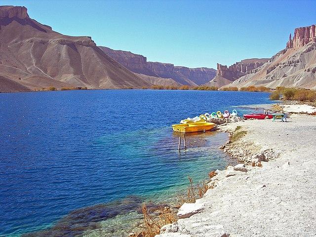Band-e Amir Lakes in Bamiyan, Afghanistan