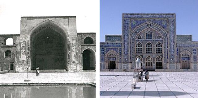 Blue Mosque in Herat, Afghanistan